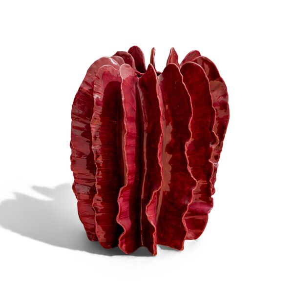 Ruffled Cactus Lila Vase, 2023