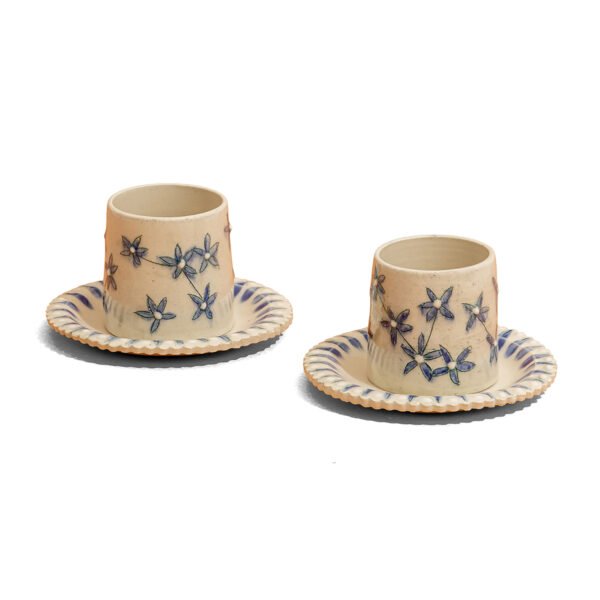 Set of 2 Urban Bloom Coffee Cups, 2024