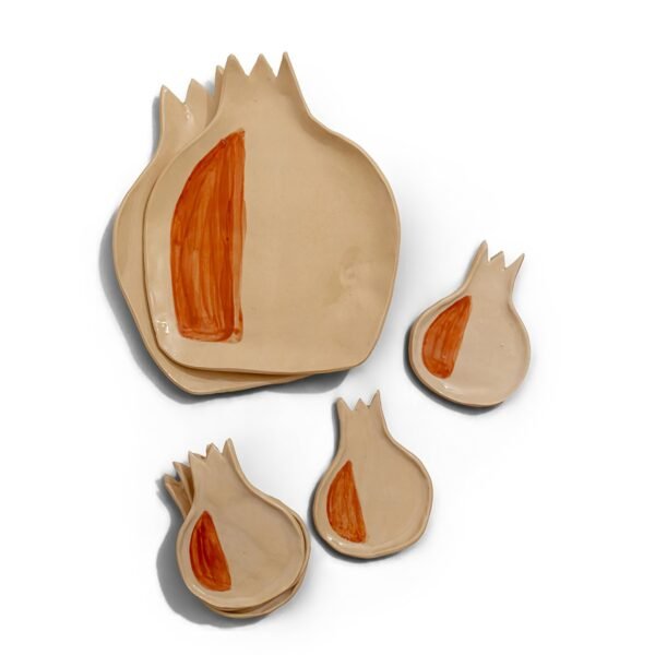 Pomegranate Plate, Pomegranate Reverie Collection, 2024