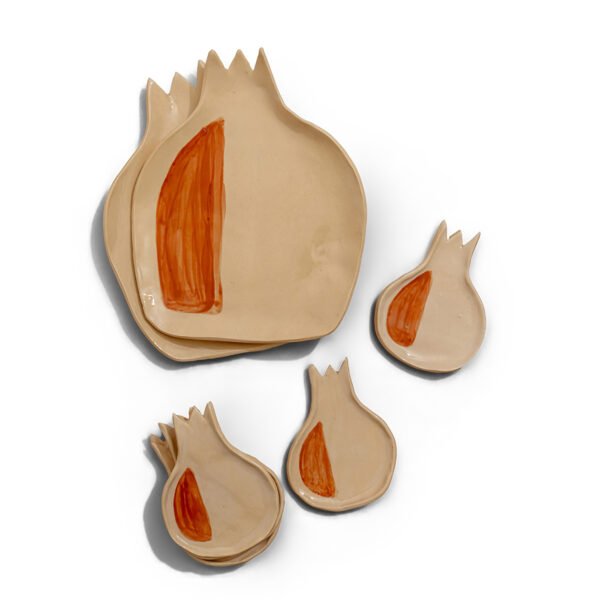Pomegranate Plate, Pomegranate Reverie Collection, 2024