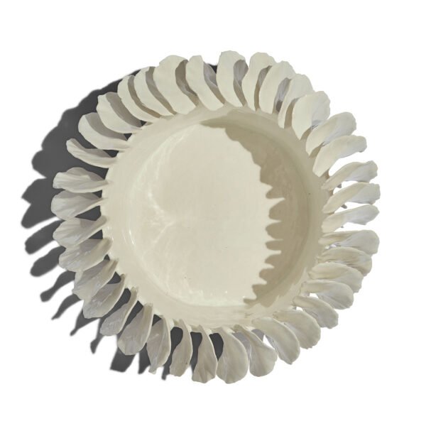 Large Bowl, The Laurel Crown Series, White Collection, 2025