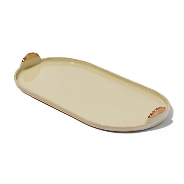 Platter M, Gold Handles , Vintage Series, 2025