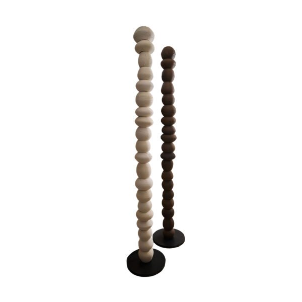 White Totem, Totem Series, The Earthen Ripples Collection, 2025