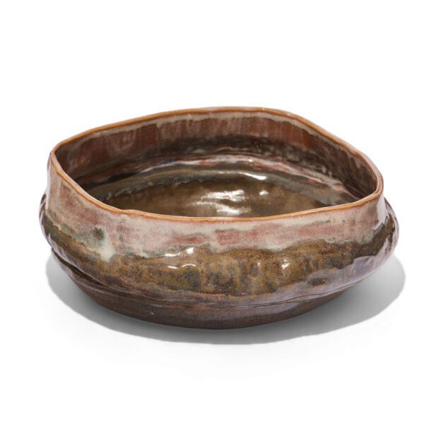 Wide Metallic Bowl, Serveware Series, 2025