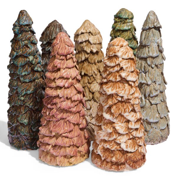 the whimsical forest, tree series, 2025