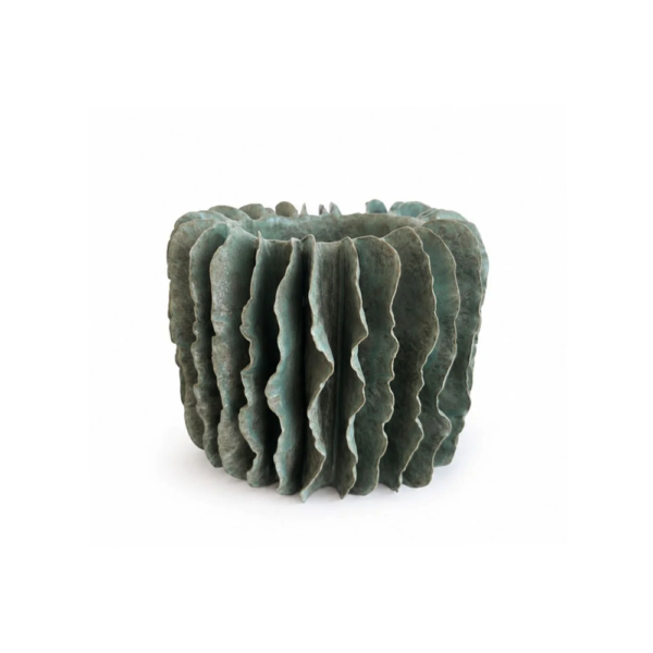 Double ruffled vase M, ruffled series, 2026