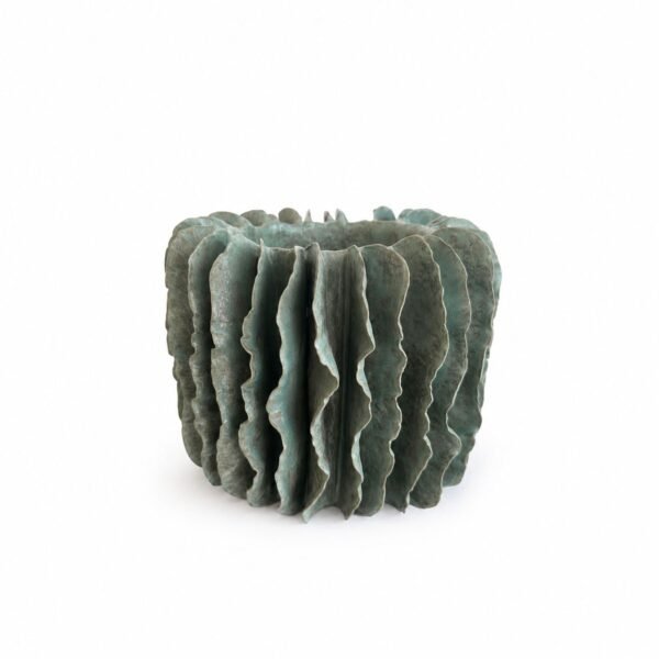 Double ruffled vase M, ruffled series, 2026