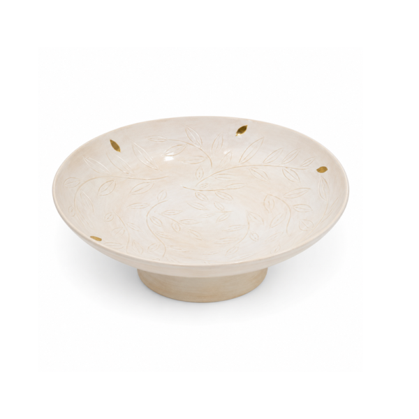 Elevated deep bowl M, jardin d'or series, 2026