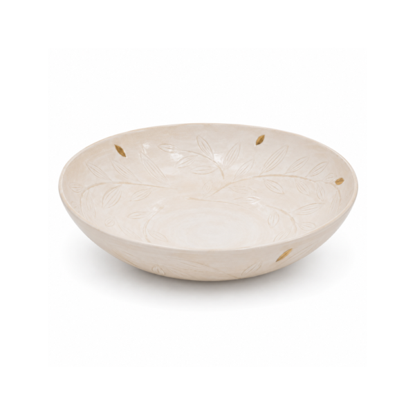 Deep bowl M, jardin d'or series, 2026