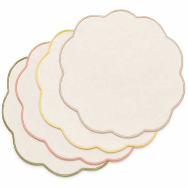Linen placemats, the bloom series, 2026
